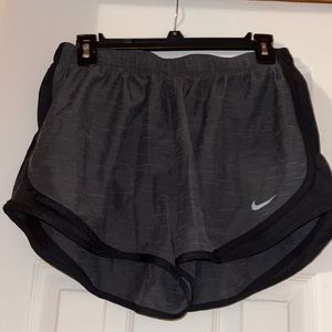 Nike Women’s Tempo Shorts. Size Large. Grayish Black.